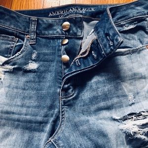 American Eagle crop jeans
